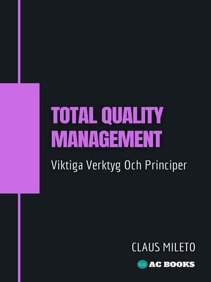 cover image of Total Quality Management